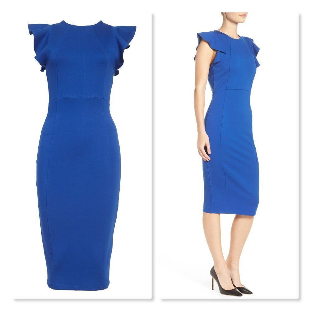 Felicity & Coco Capriana Sheath Dress sz Small